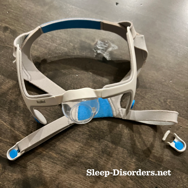 Photo with broken mask clip