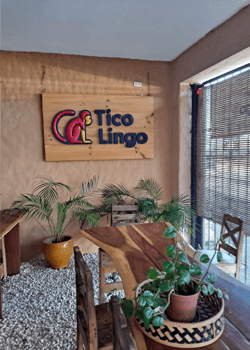 Photo of an indoor sign that says